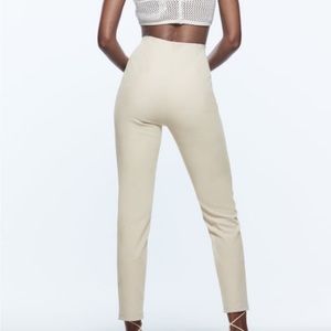 Zara Gold Button Leggings